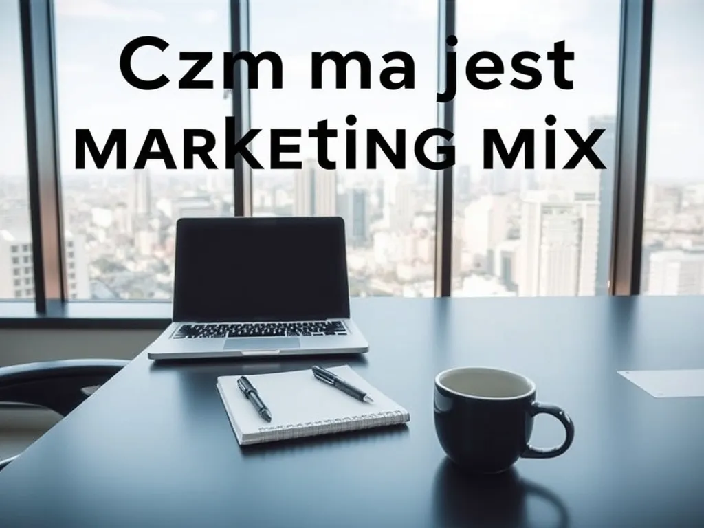 Czym jest marketing mix? Kluczowe informacje i zastosowanie