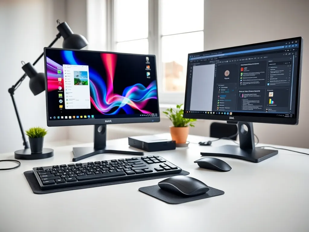 Jak ustawić pracę na dwóch monitorach? Praktyczne porady i wskazówki