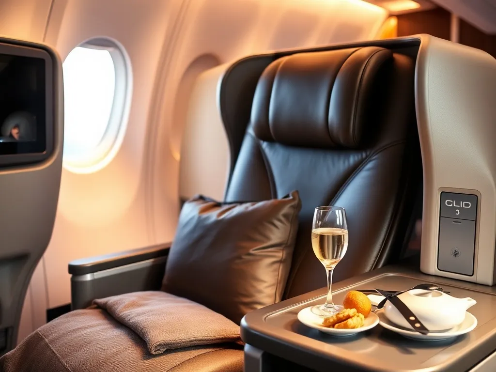 Ile kosztuje lot biznes klasą? Odkryj ceny i opcje podróży