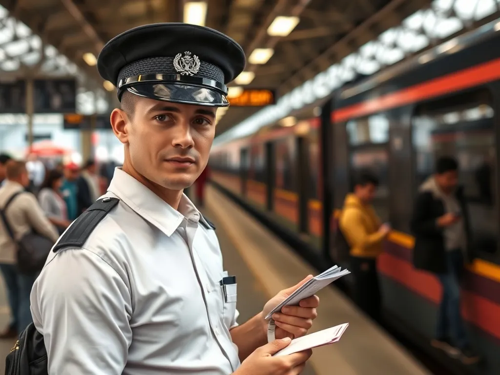 Jak wygląda praca konduktora? Odkryj codzienne obowiązki i zarobki