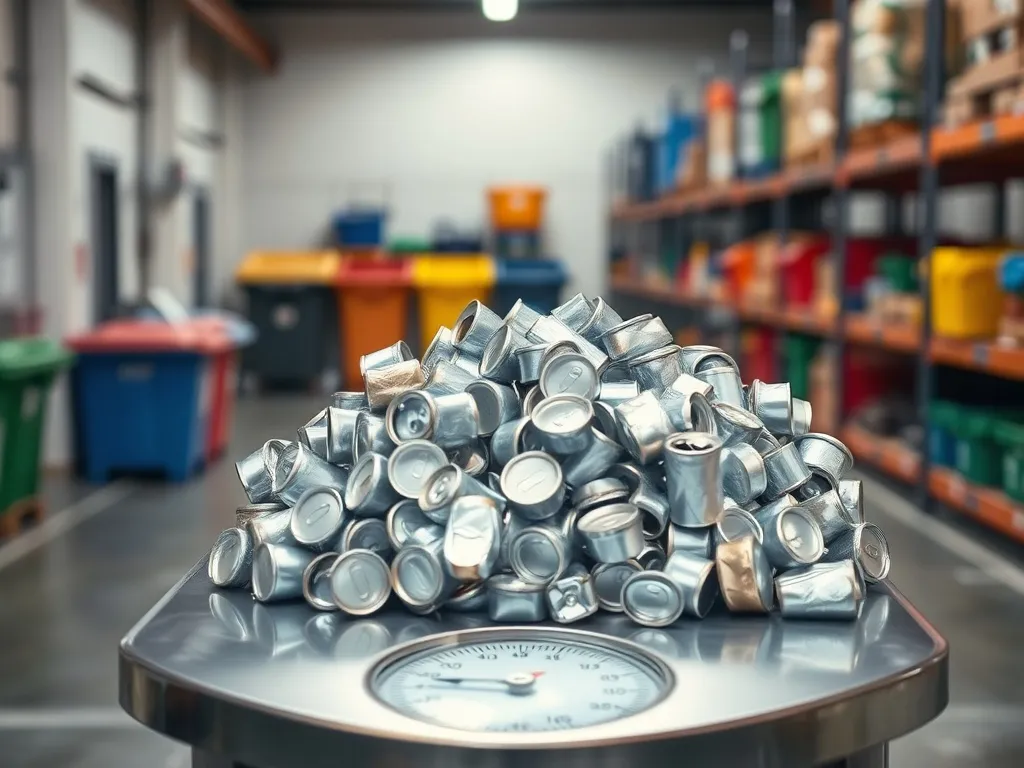 Ile kosztuje kilogram puszek aluminiowych?