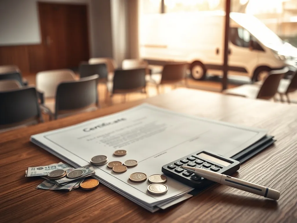 Kurs na przewóz rzeczy odnowienie cena — ile kosztuje?